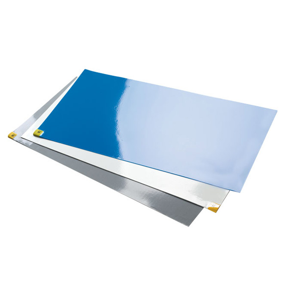 Sticky Peel Off Mats: 18x 36, 30 Sheets, 8 Mats/case, Blue, CQ-1836-308-B
