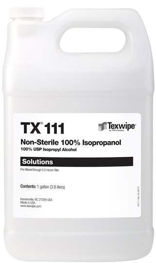 70% Isopropyl Alcohol (IPA), 1 gallon, Non-sterile, TX117